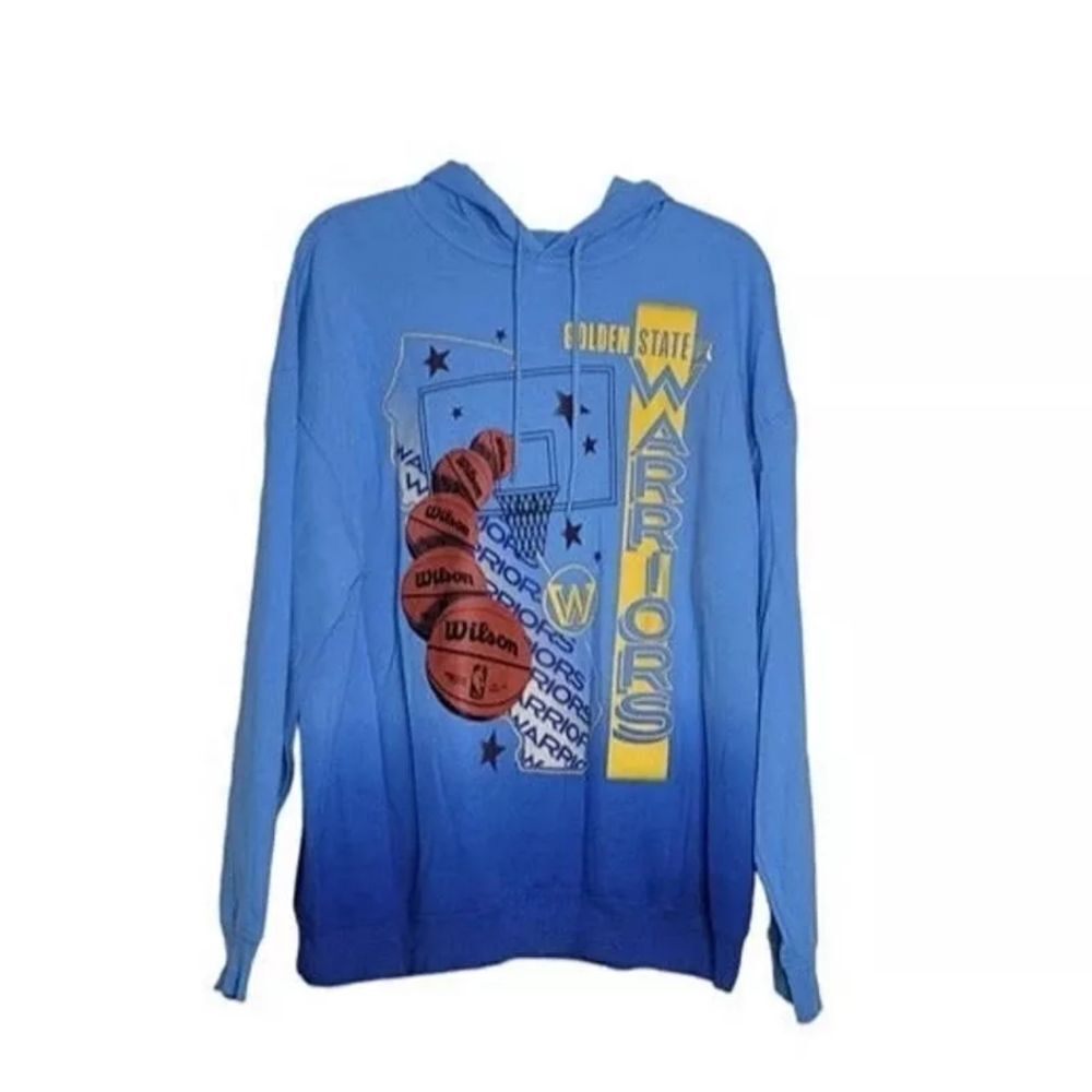🆕👕NBA Golden State Warriors Oversized Graphic Hoodie - Picture 4 of 6